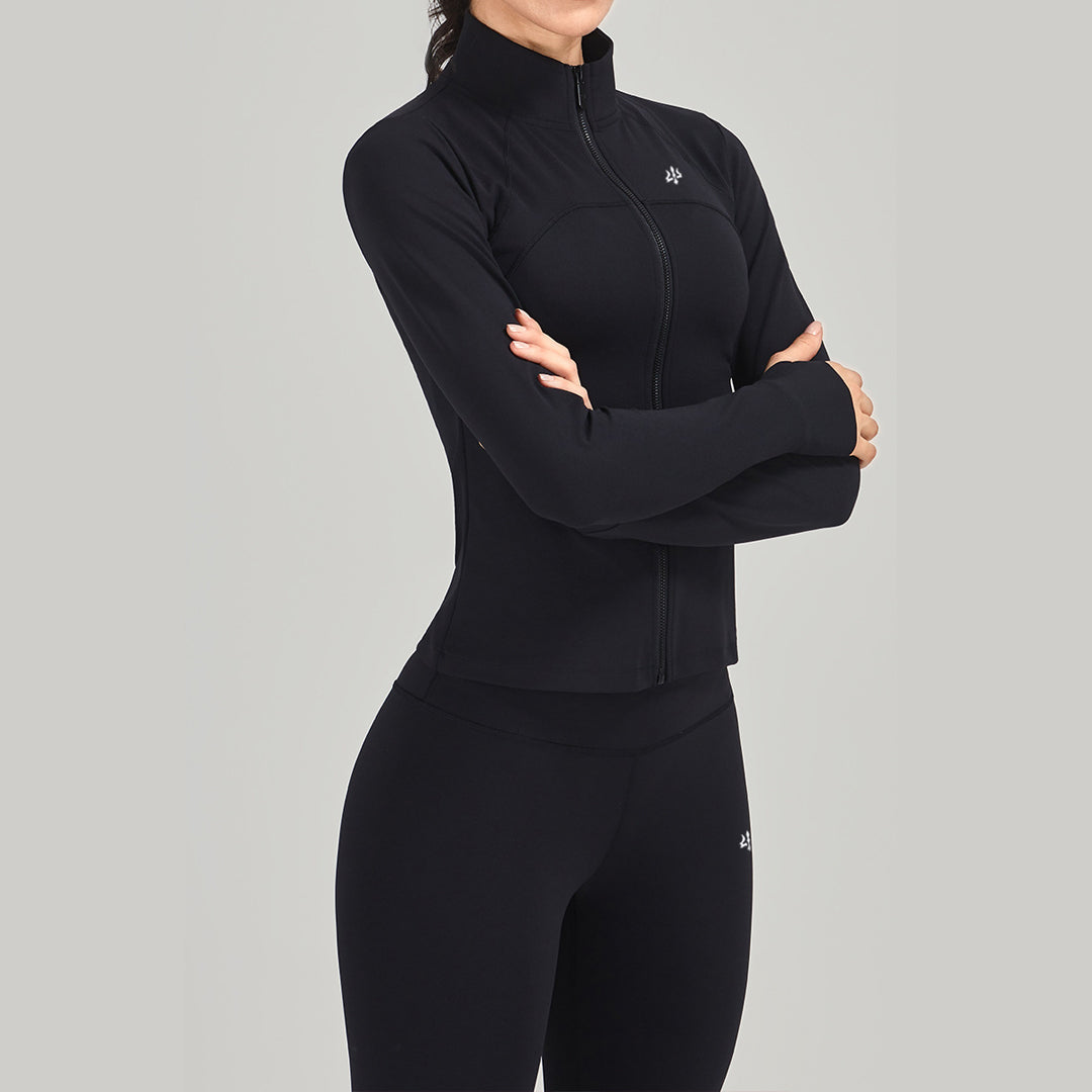 Women Athletic Zip-Up Jacket